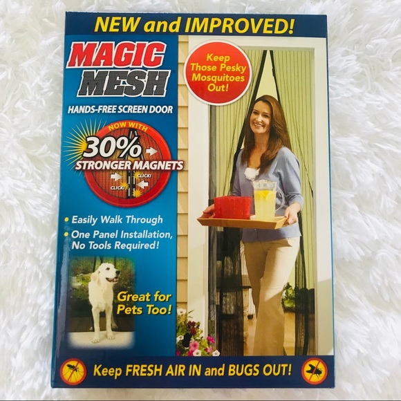 Other Magic Mesh Handsfree Screen Door Poshmark